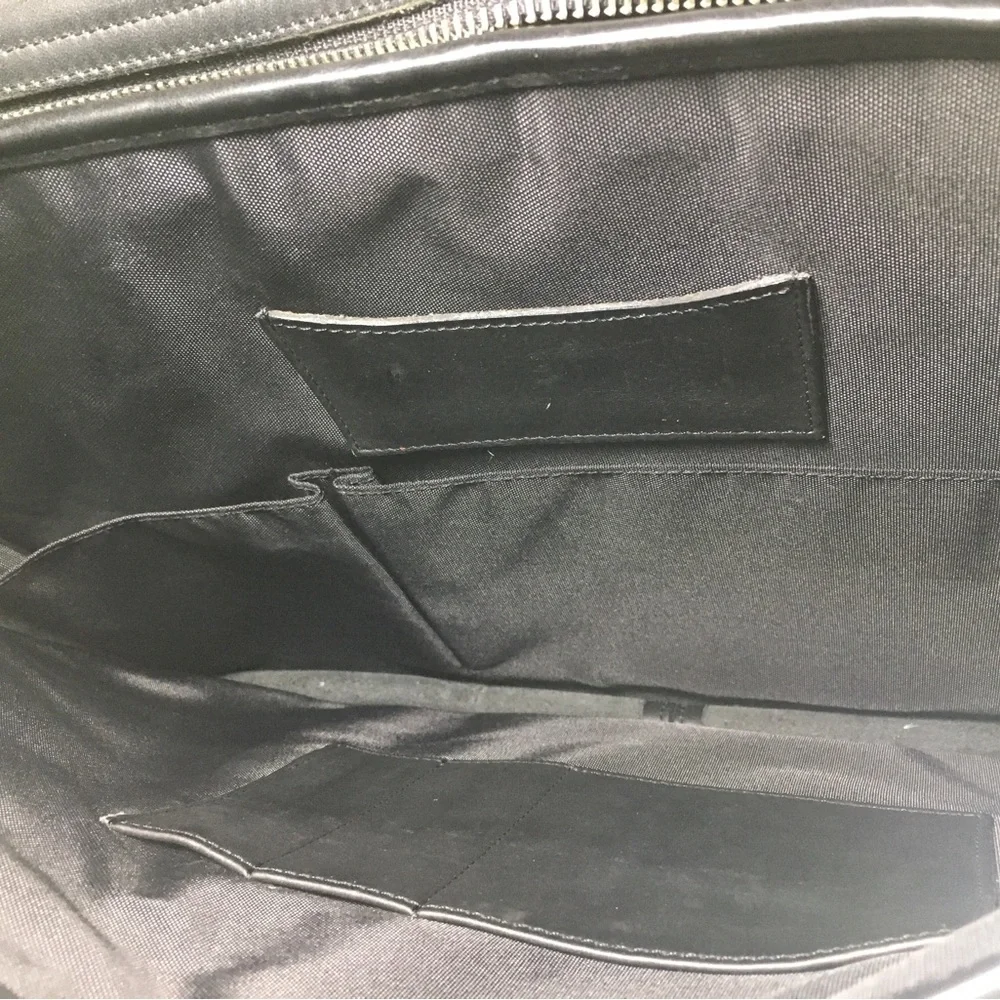 Coach 2Way Thompson Leather Executive Briefcase Laptop Computer Shoulder Bag